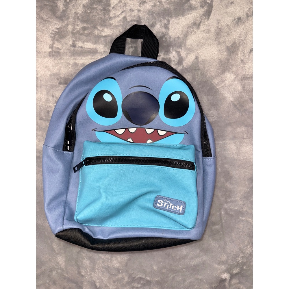 Disney Stitch Mini Backpack Blue Lilo and Stitch Character Kids Bag‎